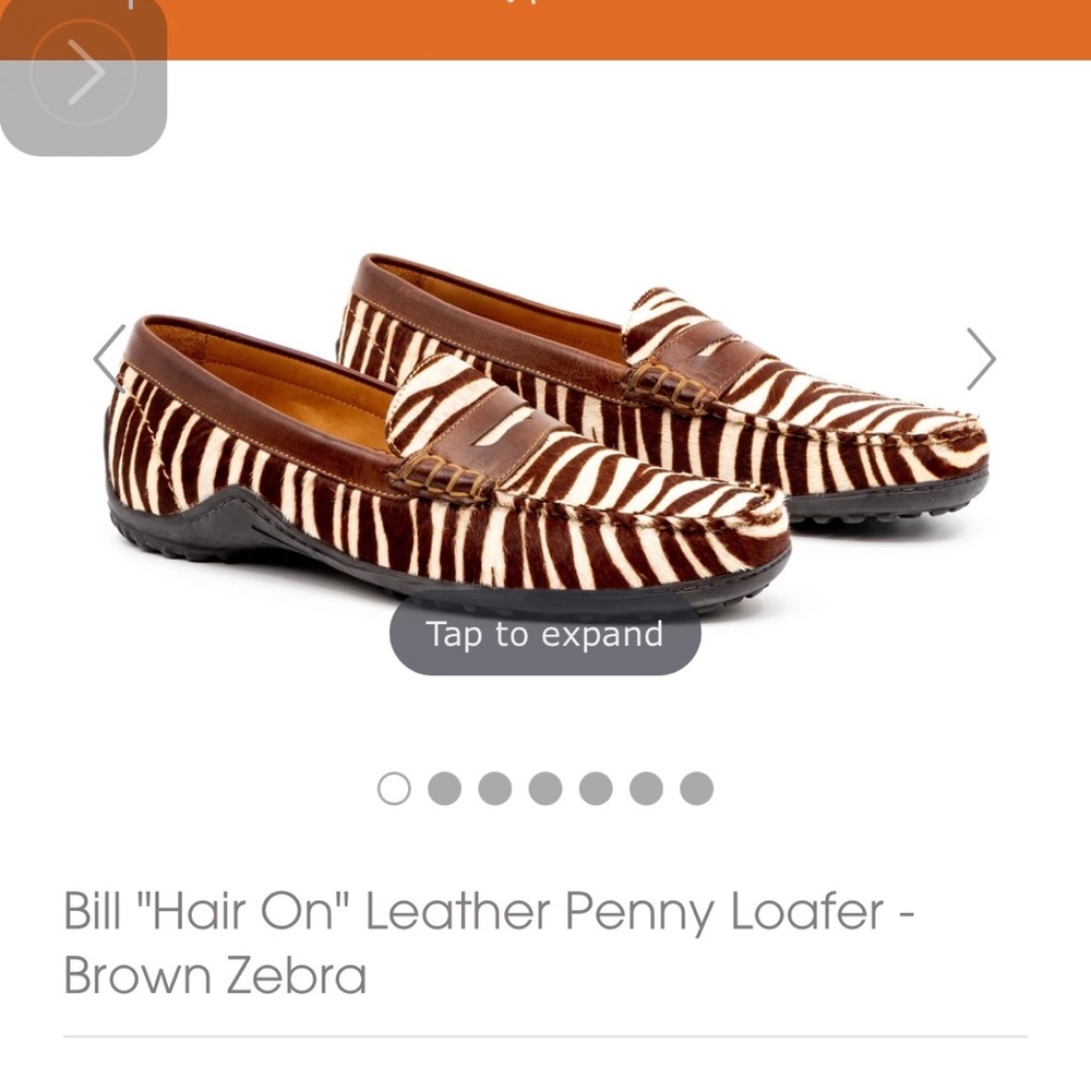 Martin dingman zebras loafers